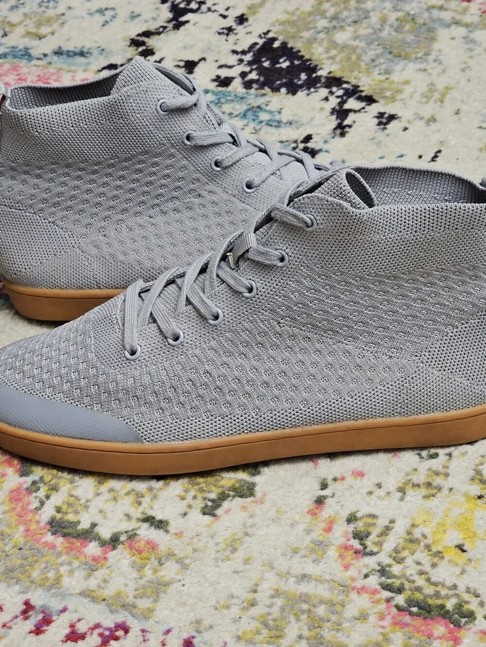 Suavs The Legacy Slate Grey Men's Size 10 / EU 43 High Top Sneaker Slate / Gum